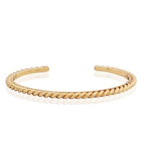 Anna Beck Twisted Cuff Bracelet, has some tarnish, this reflects the price,